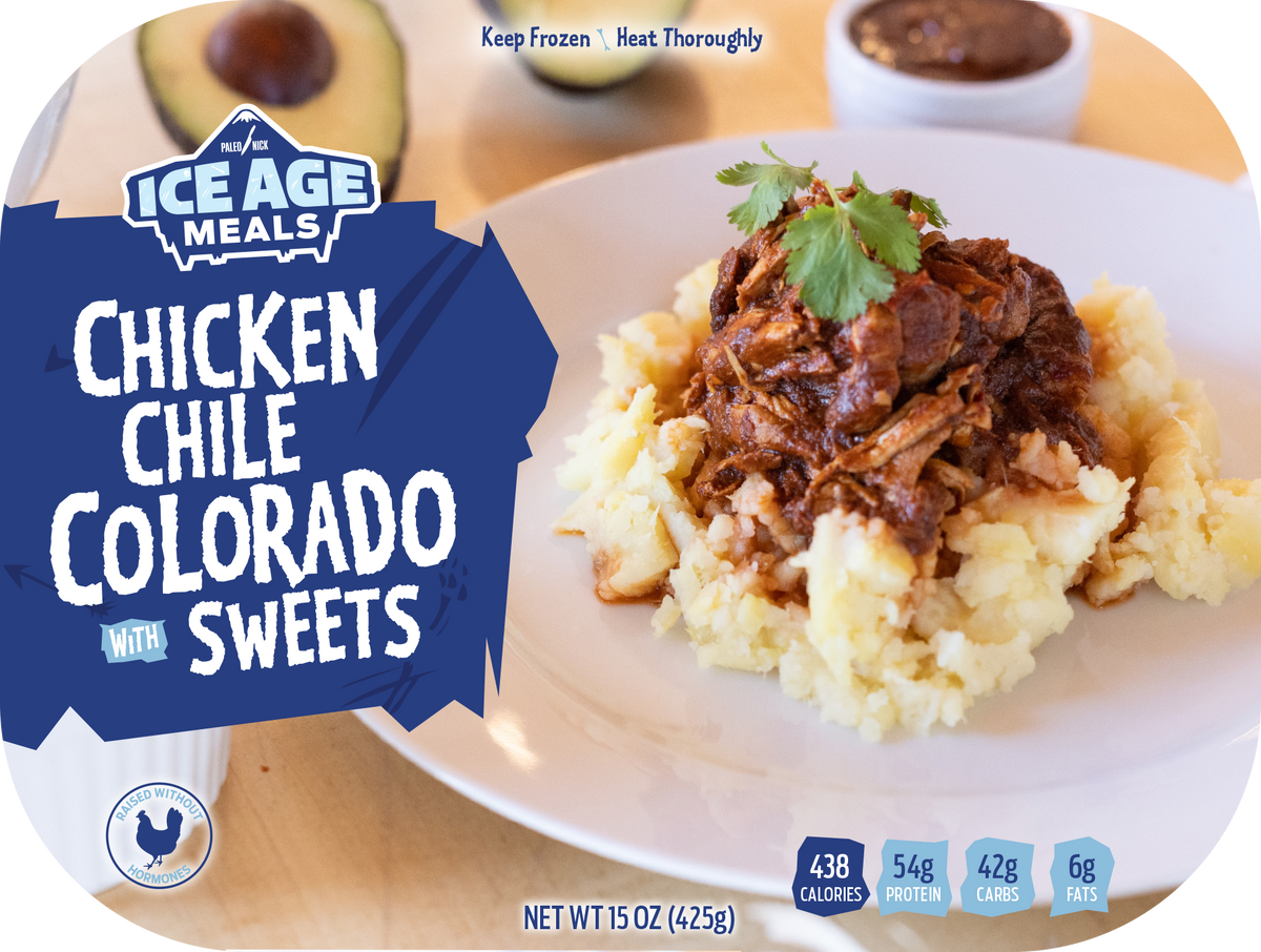 Chicken Chili Colorado with Sweets