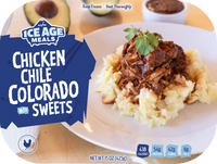 Chicken Chili Colorado with Sweets