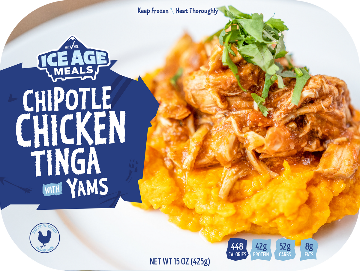 Chipotle Chicken Tinga with Yams