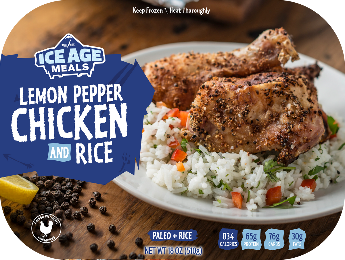 Lemon Pepper Chicken with Rice