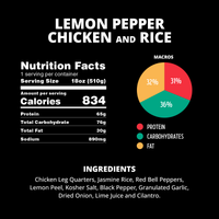 Lemon Pepper Chicken with Rice