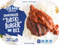 Smokehouse Turski Burger with Rice
